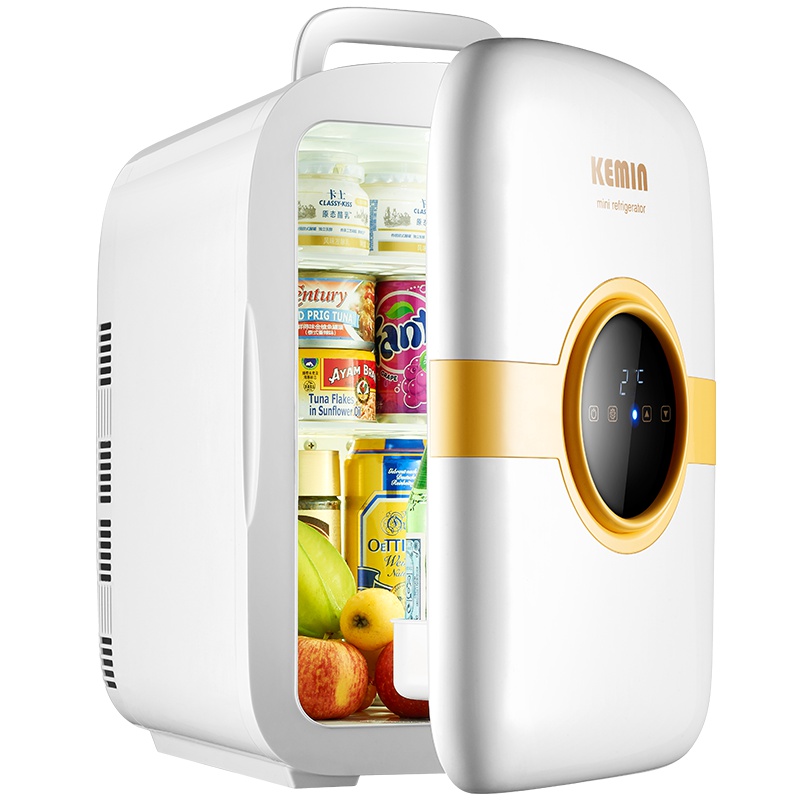 科敏(KEMIN)车载冰箱车家两用小冰箱 活力橙 双制冷迷你小型宿舍母乳药品化妆品冷藏箱 双核数显控温