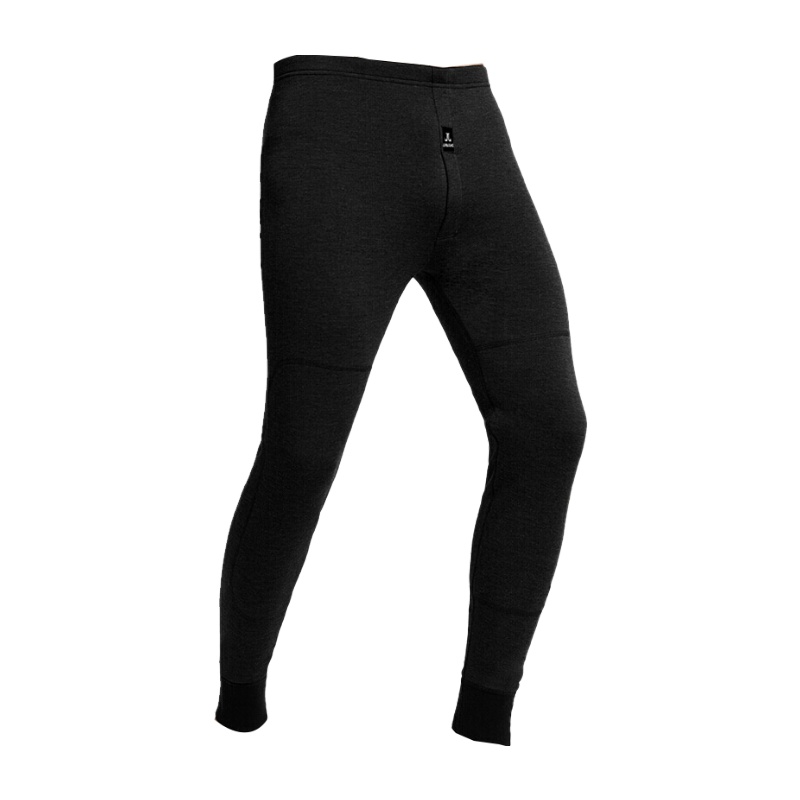 健将保暖裤男加绒加厚男秋裤纯色棉质保暖款棉毛裤打底贴片护膝时尚裤85JQ01