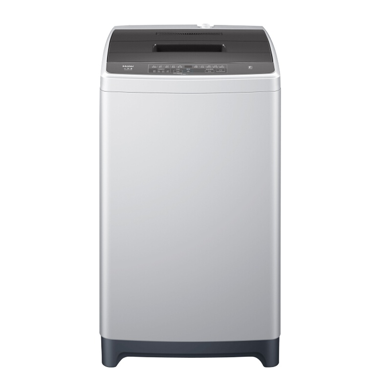 海尔(Haier)8KG全自动波轮洗衣机大容量家用智能称重漂洗智能双宽迷你小型洗衣机筒自洁速洗XQB80-M208