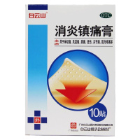 白云山镇痛膏 10片 神经痛 风湿关节炎肩痛扭伤肌肉酸痛