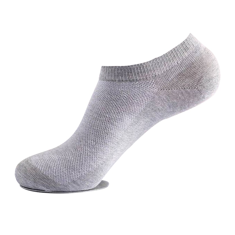 浪莎 男士纯棉防臭 夏季超薄款透气全棉袜 夏天短袜潮