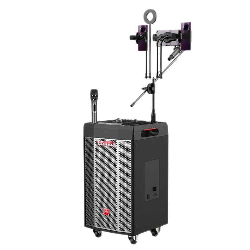 万利达(malata)M+9816广场舞音响蓝牙音箱低音炮户外直播音响带声卡无线扩音器舞台大音量网红声卡直播音响