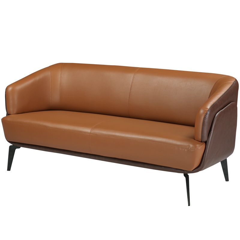 [红心家居]商务办公沙发办公室简约现代沙发三人位简易型沙发