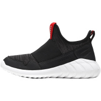 Skechers斯凯奇男大童休闲鞋黑色中帮运动鞋97691L