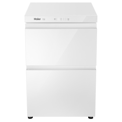 海尔(Haier)BC/BD-103WEGA 103升立式无霜冷柜 全开抽屉 母乳小冰箱 茶叶柜 化妆品冰柜