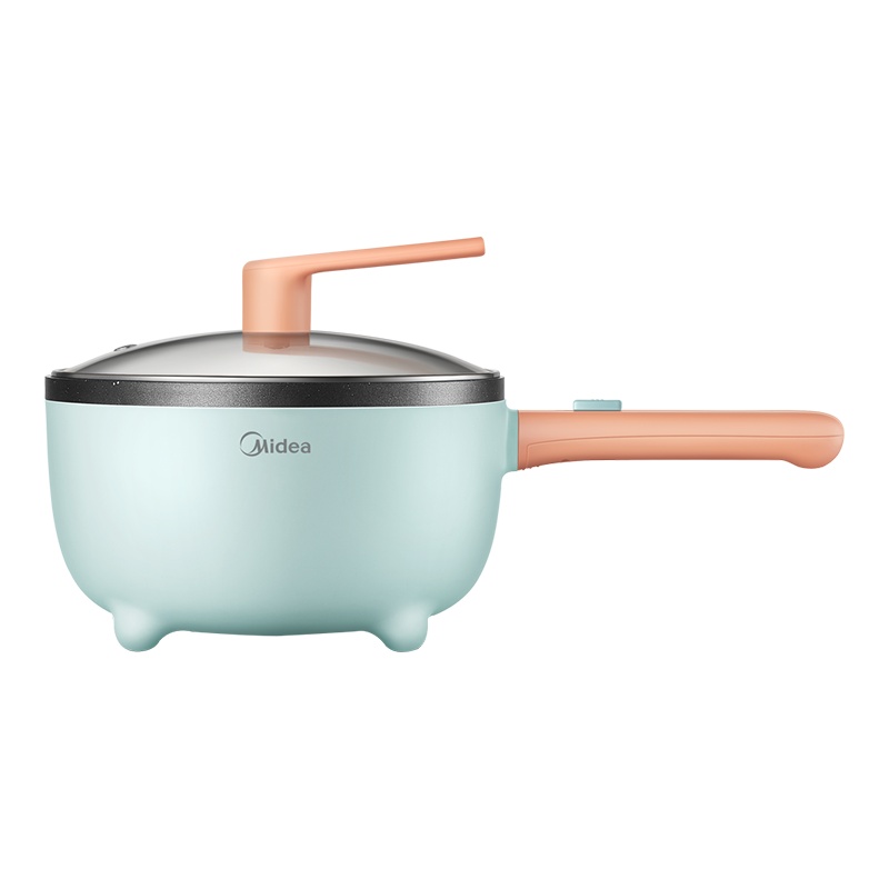 美的(Midea)电火锅 家用宿舍电煮锅大容量煎煮锅电炒锅煎烤机电热锅烤鱼锅智能 MC-XZ25X2