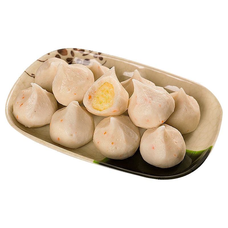 千渔旺 芝士丸火锅风味400g 芝士丸飞鱼籽包心鱼丸火锅食材关东煮丸子