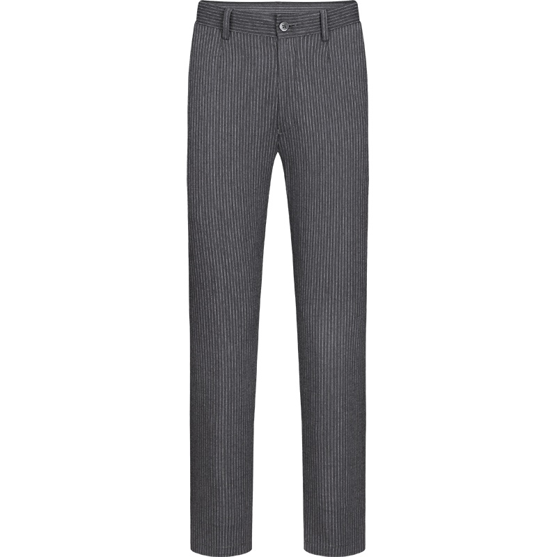 柒牌SEVEN男装2020年夏商务时尚休闲条纹九分裤