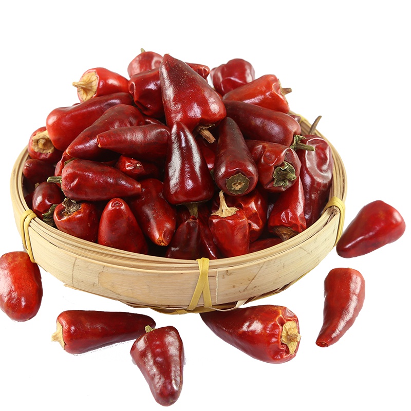 爱蜀味 四川灯笼椒 中辣超香子弹辣椒 干辣椒 干锅火锅调味料100g