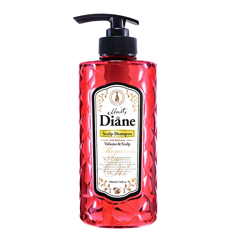 [日本进口]Moist Diane黛丝恩摩洛哥精油头皮养护丰盈洗发水500ml