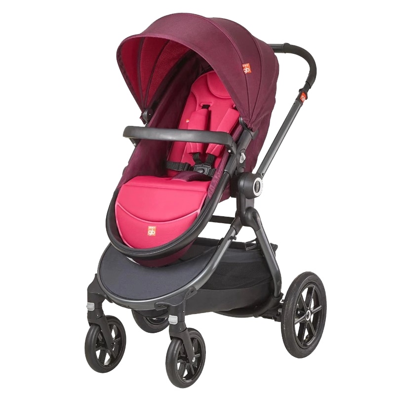好孩子婴儿推车GB592高景观可坐可躺折叠避震双向儿童宝宝手推车