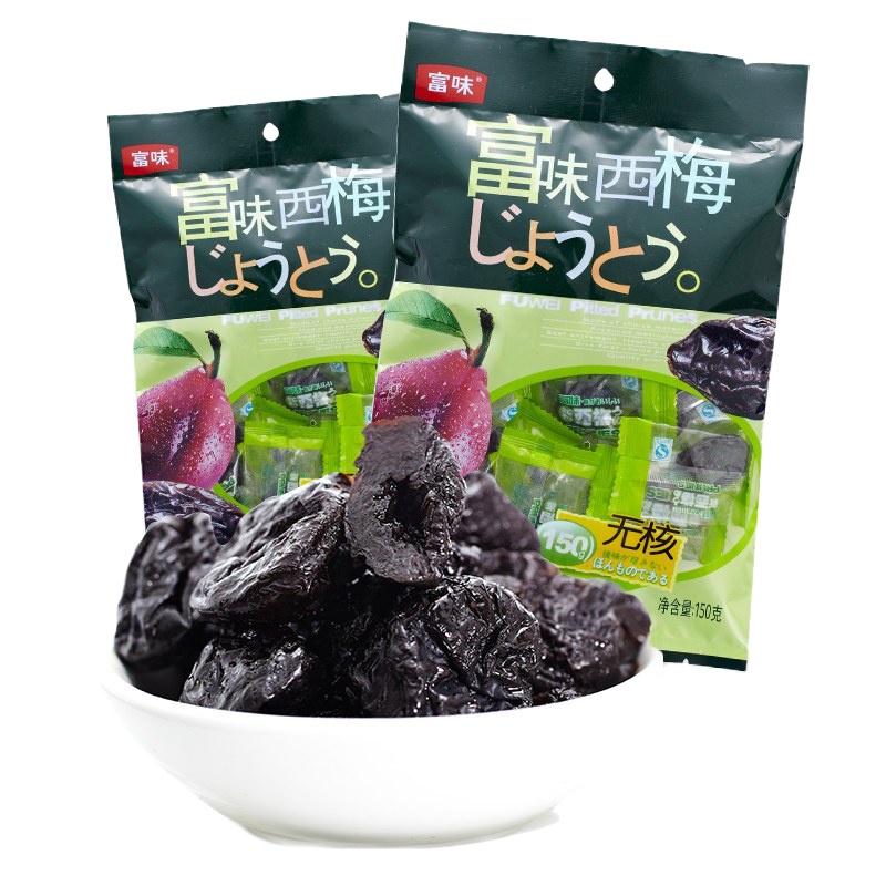 GS ZH富味 化核西梅蜜饯果脯 无核 150g*2