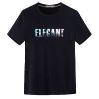 与狼共舞短袖T恤男2019夏季新款圆领赛车字母潮流半袖男士打底衫