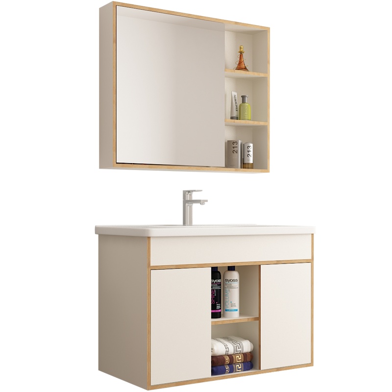 法恩莎卫浴新款65厘米85厘米浴室柜组合FB16127马桶F2M8813SC3出水花洒组合套装