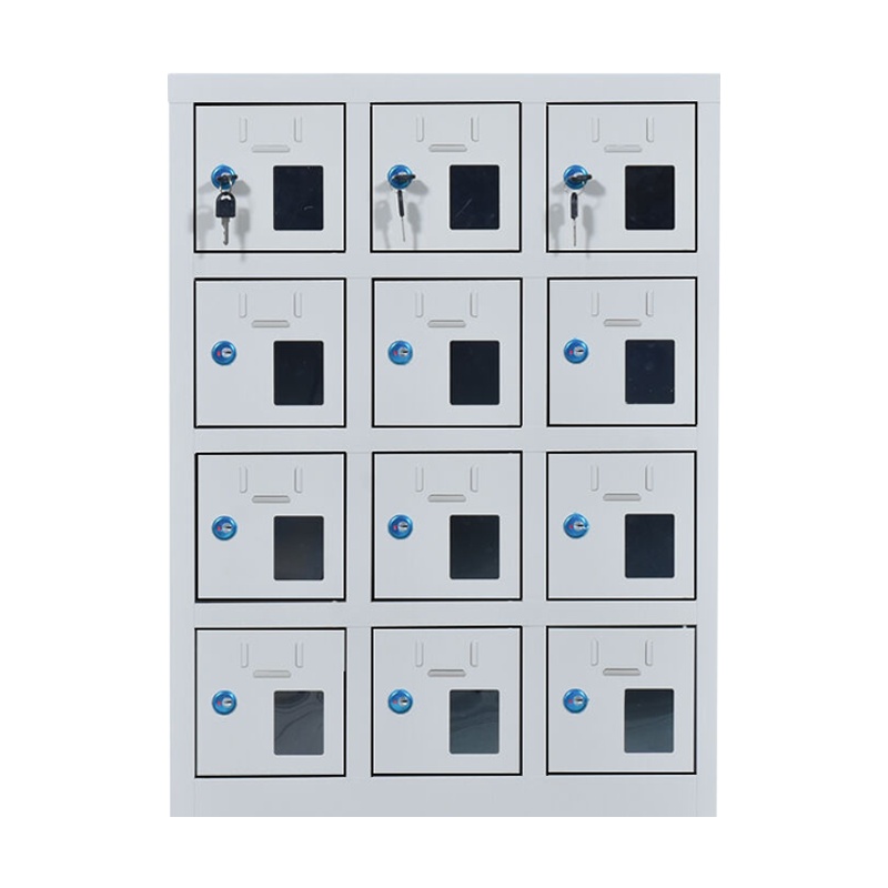 创世人 40门透明视窗手机存放柜部队商场公司工厂加厚亚克力透明透视窗保管箱寄存柜多场合适用