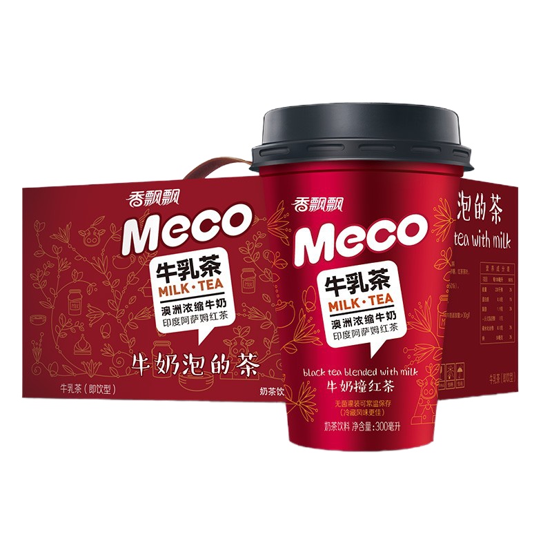 香飘飘 奶茶 Meco牛乳茶300ml*15杯