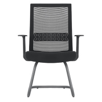 暖图家具 弓形架腰靠办公椅会议室网椅舒适办公椅电脑椅 NT-06WY型