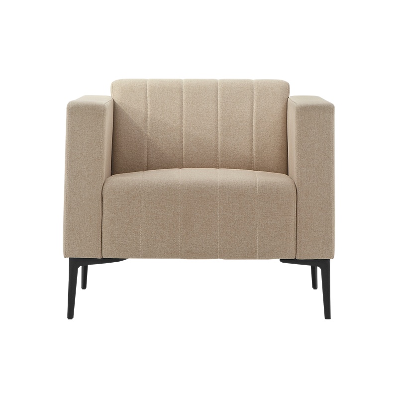 尔迈 办公沙发简约接待沙发办公室沙发组合 商务洽谈公司沙发爆1 三人