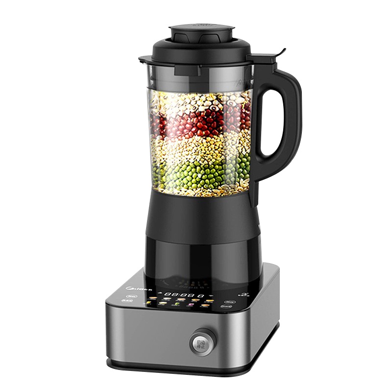 美的(Midea)破壁机多功能家用加热低噪超薄破壁料理机辅食机豆浆机MJ-PB10P345