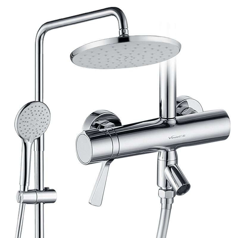 万和(Vanward)花洒套装家用全铜淋浴喷头沐浴恒温花洒增压可升降恒温淋浴花洒喷头