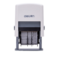 得力(deli)79952带年月日生产日期章回墨印章可调日期印章打码机