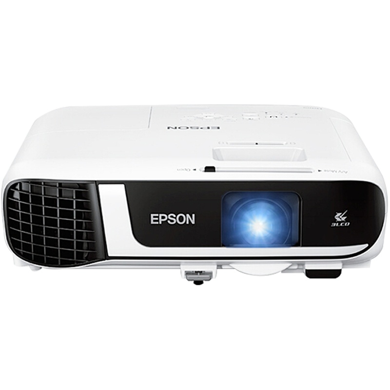 爱普生(EPSON)CB-W52[120英寸16:10电动幕布]商务办公投影机 内置无线投影 家用高清高亮投影仪