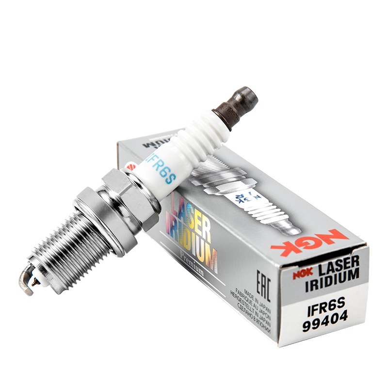 NGK铱铂金火花塞 IFR6S 99404 单支装 适用于三菱帕杰罗3.8L