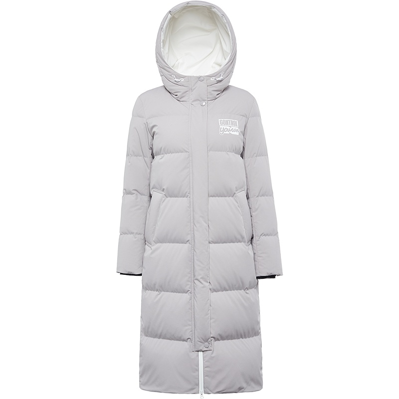 波司登冬装新款女式运动长款羽绒服厚款连帽外套