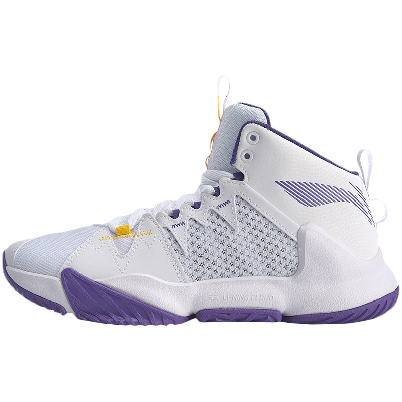 【自营】李宁暴风OUTDOOR男子减震中帮篮球场地鞋ABPQ009-5