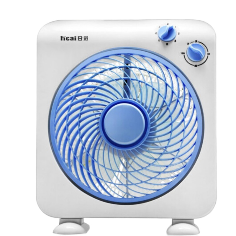 日彩(Ricai)风扇 鸿运扇台式迷你小电风扇静音转页扇 标配