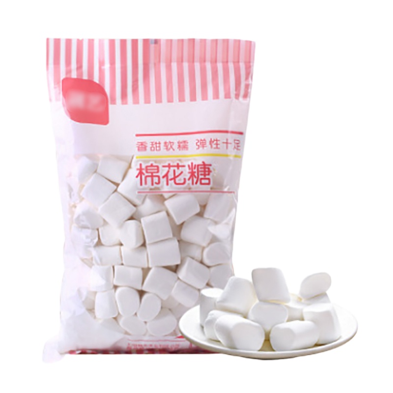 岭味白色大棉花糖500g