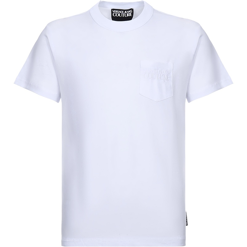 VERSACE JEANS COUTURE 范思哲 奢侈品 男士 棉质圆领短袖T恤 B3GVA7TC 30319