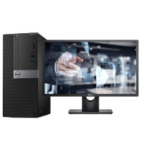 戴尔(DELL)Optiplex7060MT19.5寸台式电脑(I5-8500 4GB 1TB 2GB显卡 黑色)