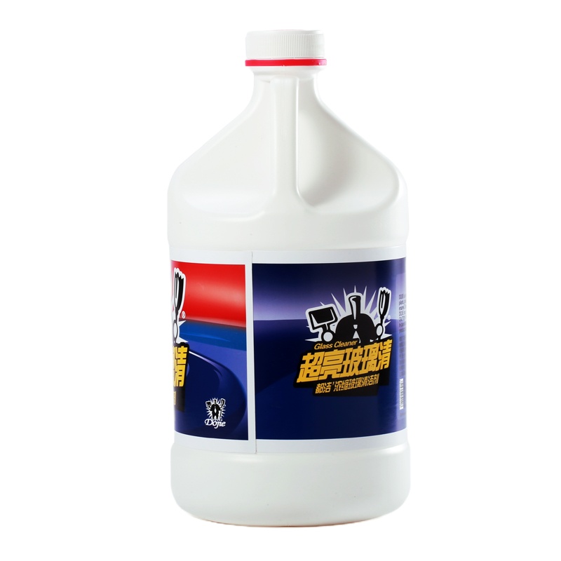 企购优品 都洁 浓缩玻璃清洁剂3.7kg大桶装浴室玻璃水家用汽车镜子镜面