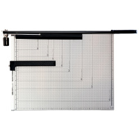 得力8011切纸刀钢质切纸机；裁纸机 530mm*410mm