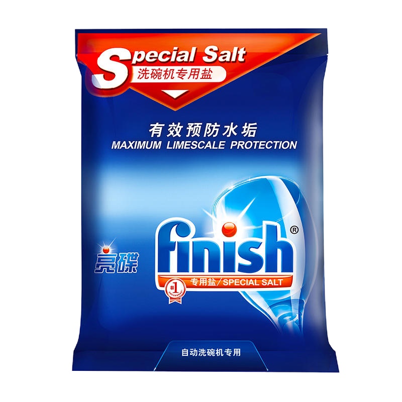 帮客材配 finish 电热清洁剂 洗碗机专用洗涤剂洗碗粉盐三件套装(洗碗粉+亮碟剂+洗碗盐)
