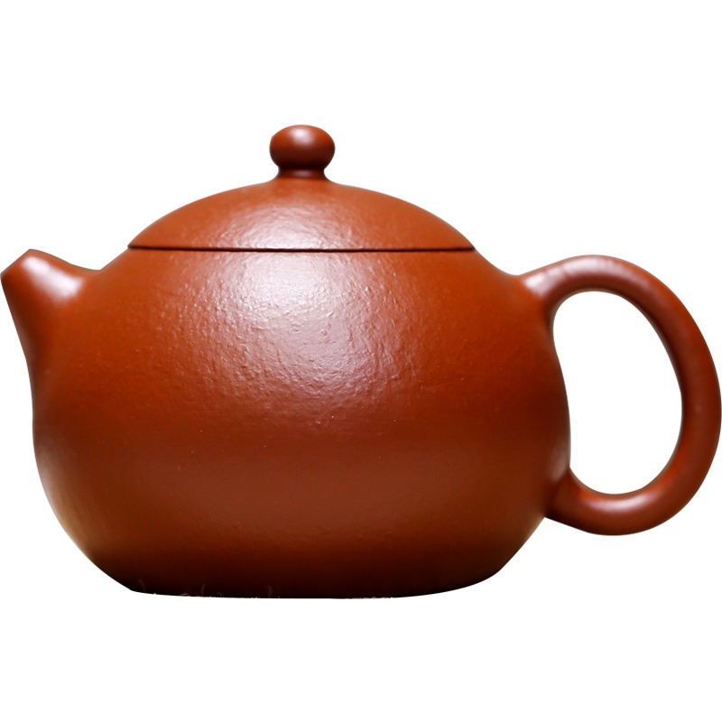 西施原矿珍藏梨皮老朱泥紫砂研究院院长孔祥生纯全手工宜兴紫砂壶 陈腐多年 经典器型200cc