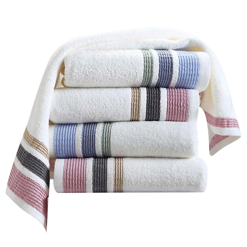 馨牌 毛巾家纺舒柔棉多彩缎纯棉毛巾34*76cm 家用吸水亲肤毛巾洗面巾
