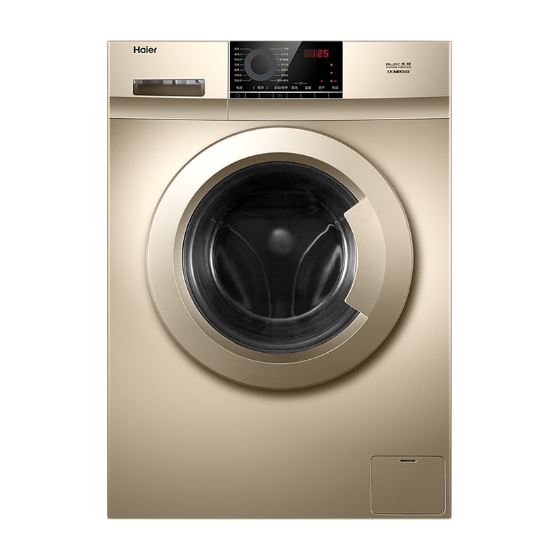 海尔（Haier） 9公斤洗烘一体变频滚筒洗衣机全自动 空气洗 蒸汽除螨 变频节能XQG90-HB016G