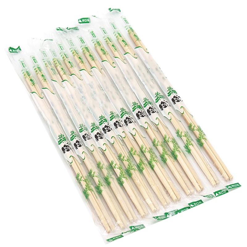 汇恒鼎 一次性精品木筷子45双/*2包 野营家用商用卫生竹筷一次性卫生筷子