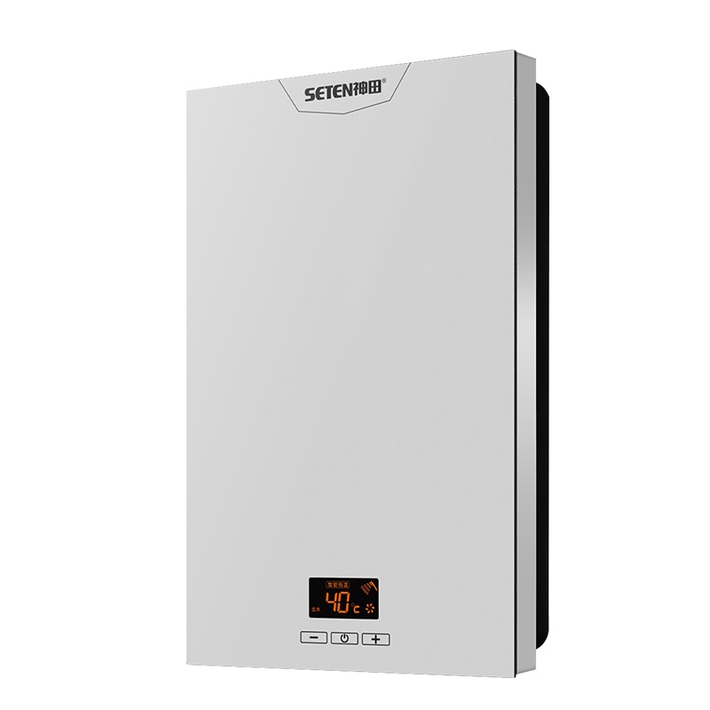神田(SETEN)QST-H8-88 即热式电热水器 家用小型速热恒温 淋浴洗澡免储水 微电脑式触控式 8800W 白色