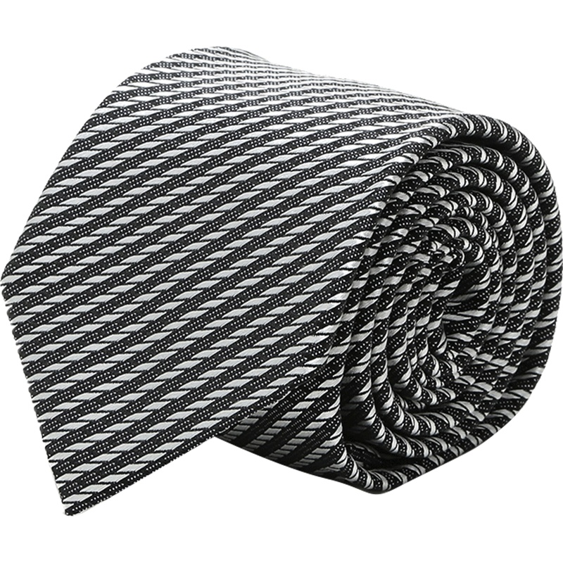 Z ZEGNA 杰尼亚 男士丝/聚酯纤维领带Z5C04 1S7