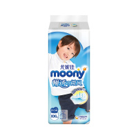 尤妮佳 moony 拉拉裤 裤型纸尿裤(男女通用)XXL26片(13-28kg ) 超大号婴儿拉拉裤 畅透微风学步成长裤