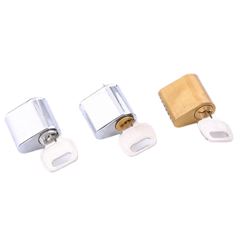 防火门锁芯 消防门锁芯管井锁短锁心 安全门通道锁芯逃生铜锁芯