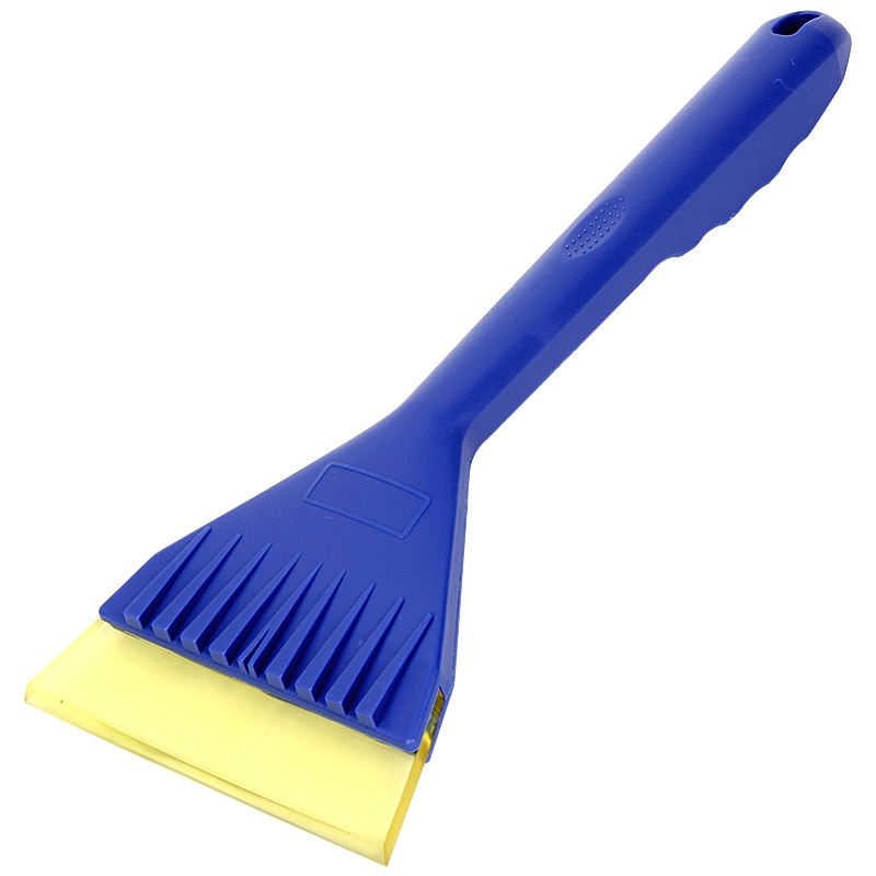 趣行 多功能加厚牛筋汽车雪铲 软胶头冰铲 刮霜 除冰 刮水 雨刷保护五功能汽车用品