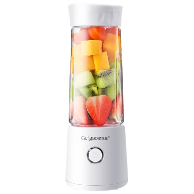 格立高(Geligao)GLG-518青春白 家用小型水果迷你果汁杯便携式果蔬榨汁机搅拌机400ML
