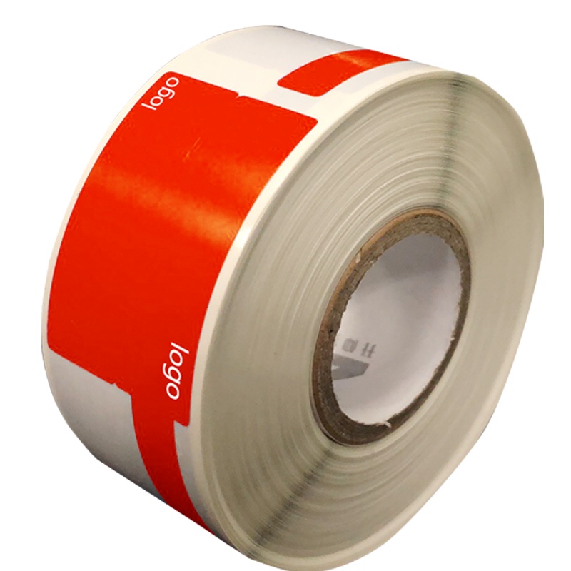 开仰(KAIYANG)P-50R-DX手持机打印F型尾纤标签/不干胶标签纸/45*36+50mm/100片/卷 红色