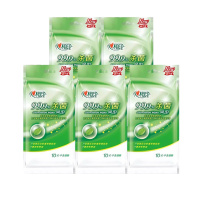 心相印 湿巾单包装便携小包成人卫生湿巾纸10片/包 清洁湿巾10片x10包