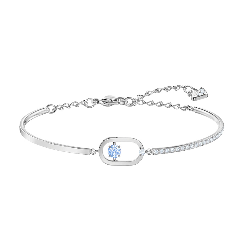 SWAROVSKI施华洛世奇新款椭圆跳动的心水晶手镯 人造水晶 送恋人5479120