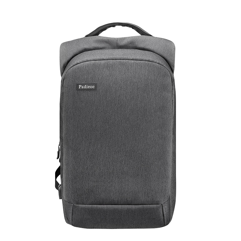 【顺丰配送】双肩背包男潮流旅行双肩包潮牌电脑包男旅行包男书包时尚潮流男士帆布双肩包男士背包SJ180779HUI深灰色